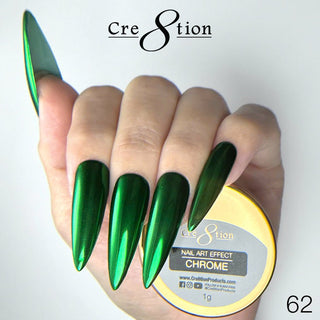 Cre8tion Chrome Nail Art Effect 1g - 62 - C8 Nail SupplyCre8tion1101-1369