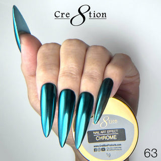 Cre8tion Chrome Nail Art Effect 1g - 63 - C8 Nail SupplyCre8tion1101-1370