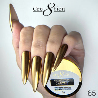Cre8tion Chrome Nail Art Effect 1g - 65 - C8 Nail SupplyCre8tion1101-1372