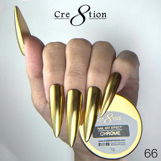 Cre8tion Chrome Nail Art Effect 1g - 66 - C8 Nail SupplyCre8tion1101-1383
