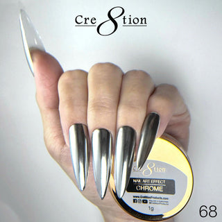 Cre8tion Chrome Nail Art Effect 1g - 68 - C8 Nail SupplyCre8tion1101-1385