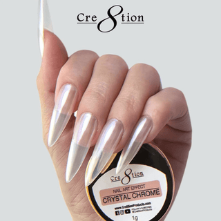Cre8tion Crystal Chrome Nail Art Effect 1g - C8 Nail SupplyCre8tion1101-1335