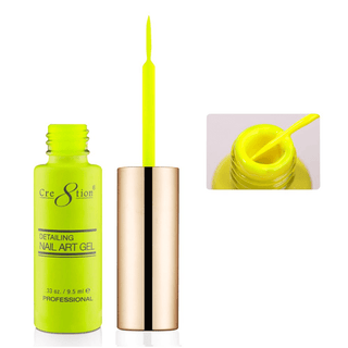 Cre8tion Detailing Nail Art Gel - Bright Collection - C8 Nail SupplyCre8tion