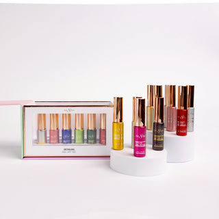 Cre8tion Detailing Nail Art Gel - Glitter Collection - C8 Nail SupplyCre8tion