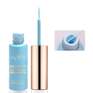 Cre8tion Detailing Nail Art Gel - Pastel Collection - C8 Nail SupplyCre8tion