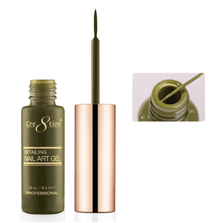 Cre8tion Detailing Nail Art Gel - Primary Collection - C8 Nail SupplyCre8tion
