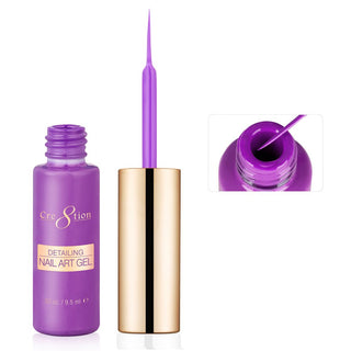 Cre8tion Detailing Nail Art Gel - Winter Collection - C8 Nail SupplyCre8tion