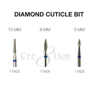 Cre8tion Diamond Cuticle Bit (New Version) - C8 Nail SupplyCre8tion17405N