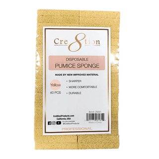 Cre8tion Disposable New Sharper Pumice Sponge - C8 Nail SupplyCre8tion28091
