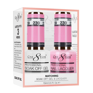 Cre8tion Matching Sets - 239 duo gel and lacquer set