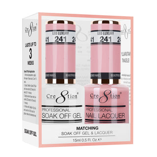 Cre8tion Matching Sets - 241 duo gel and lacquer set