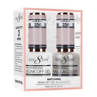 Cre8tion Matching Sets - 256 duo gel and lacquer set