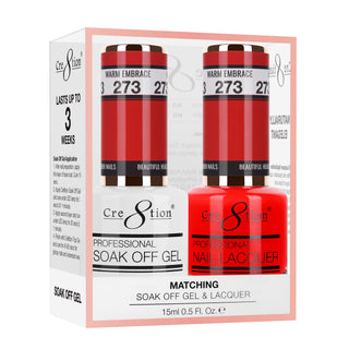 Cre8tion Matching Sets - 273 duo gel and lacquer set