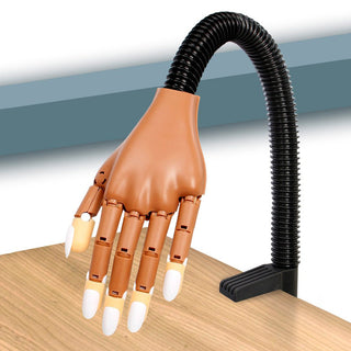 Cre8tion Flexible Tabletop Jointed Practice Hand with Long Clamp (NEW VERSION) - C8 Nail SupplyCre8tion10204