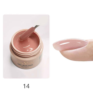 Cre8tion Gel Collection - Hema Free/TPO Free - Low Heat - Overlay/Builder Gel in Jar 1oz - Full Set 18 Colors w/ 1 Color Chart - C8 Nail SupplyCre8tion