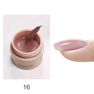 Cre8tion Gel Collection - Hema Free/TPO Free - Low Heat - Overlay/Builder Gel in Jar 1oz - Full Set 18 Colors w/ 1 Color Chart - C8 Nail SupplyCre8tion