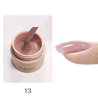 Cre8tion Gel Collection - Hema Free/TPO Free - Low Heat - Overlay/Builder Gel in Jar 1oz - Full Set 18 Colors w/ 1 Color Chart - C8 Nail SupplyCre8tion