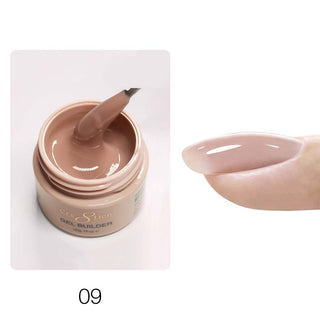 Cre8tion Gel Collection - Hema Free/TPO Free - Low Heat - Overlay/Builder Gel in Jar 1oz - Full Set 18 Colors w/ 1 Color Chart - C8 Nail SupplyCre8tion