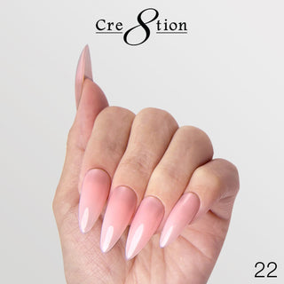Cre8tion Gel Collection - Overlay/ Brush on Builder 0.5oz 22 - C8 Nail SupplyCre8tion0916-1171