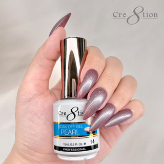 Cre8tion Gel - Pearl Collection 0.5oz - 14 - C8 Nail SupplyCre8tion