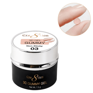 Cre8tion Gummy Gel in Jar - 0.26oz - C8 Nail SupplyCre8tion0916-1059