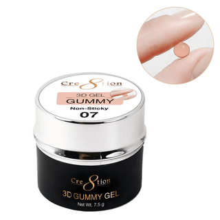 Cre8tion Gummy Gel in Jar - 0.26oz - C8 Nail SupplyCre8tion0916-1063