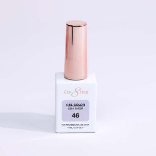 Cre8tion Hema Free Semi - Sheer Collection 0.5oz - Mauve Color - C8 Nail SupplyCre8tion
