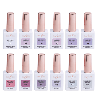 Cre8tion Hema Free Semi - Sheer Collection 0.5oz - Mauve Color - C8 Nail SupplyCre8tion