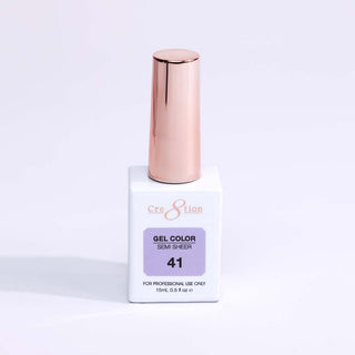 Cre8tion Hema Free Semi - Sheer Collection 0.5oz - Mauve Color - C8 Nail SupplyCre8tion