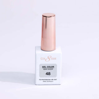 Cre8tion Hema Free Semi - Sheer Collection 0.5oz - Mauve Color - C8 Nail SupplyCre8tion