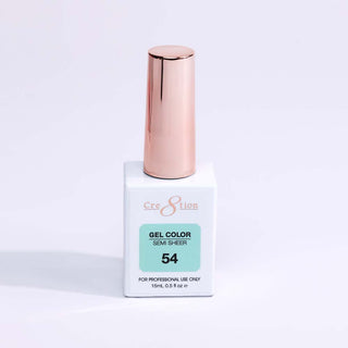 Cre8tion Hema Free Semi - Sheer Collection 0.5oz - Mint Sky Color - C8 Nail SupplyCre8tion