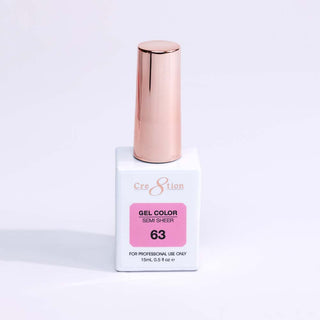 Cre8tion Hema Free Semi - Sheer Collection 0.5oz - Neon Color - C8 Nail SupplyCre8tion