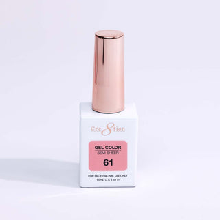 Cre8tion Hema Free Semi - Sheer Collection 0.5oz - Neon Color - C8 Nail SupplyCre8tion