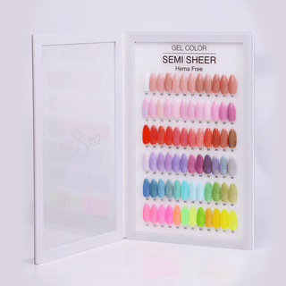 Cre8tion Hema Free Semi - Sheer Collection 0.5oz - Neon Color - C8 Nail SupplyCre8tion
