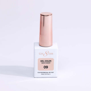 Cre8tion Hema Free Semi - Sheer Collection 0.5oz - Nude Color - C8 Nail SupplyCre8tion