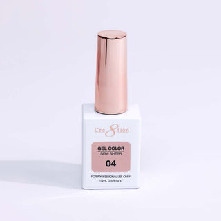 Cre8tion Hema Free Semi - Sheer Collection 0.5oz - Nude Color - C8 Nail SupplyCre8tion