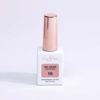 Cre8tion Hema Free Semi - Sheer Collection 0.5oz - Nude Color - C8 Nail SupplyCre8tion