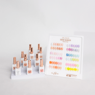 Cre8tion Hema Free Semi - Sheer Collection 0.5oz - Nude Color - C8 Nail SupplyCre8tionSEMI12-NUDE
