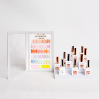 Cre8tion Hema Free Semi - Sheer Collection 0.5oz - Nude Color - C8 Nail SupplyCre8tionSEMI12-NUDE