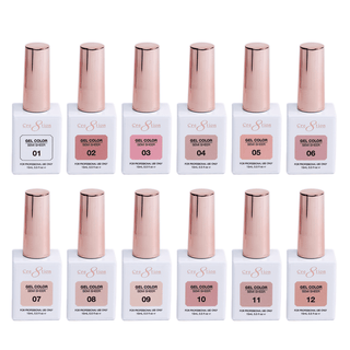 Cre8tion Hema Free Semi - Sheer Collection 0.5oz - Nude Color - C8 Nail SupplyCre8tionSEMI12-NUDE