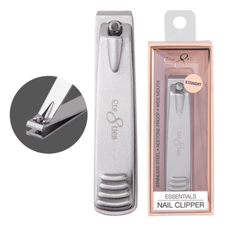 Cre8tion High Quality Stainless Steel Clipper Straight (New Version) - C8 Nail SupplyCre8tion16027N