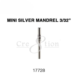 Cre8tion Mini Silver Mandrel 3/32 - C8 Nail SupplyCre8tion17728