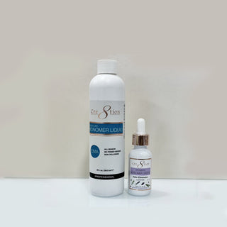 Cre8tion Monomer Liquid 8oz & Monomer Drop 1oz - C8 Nail SupplyCre8tion