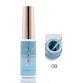 Cre8tion Mood Changing Detailing Gel 0.25oz - Full set 18 colors - C8 Nail SupplyCre8tion