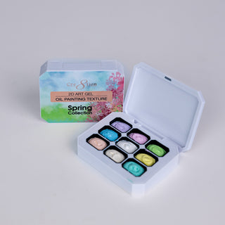 Cre8tion Nail 2D Canvas Painting Gel Palette - Spring Collection - C8 Nail SupplyCre8tion0916-1089