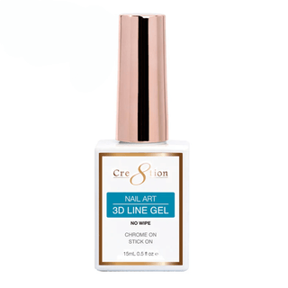 Cre8tion Nail Art 3D Line Gel 0.5oz - C8 Nail SupplyCre8tion1101-1334