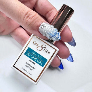 Cre8tion Nail Art 3D Line Gel 0.5oz - C8 Nail SupplyCre8tion1101-1334