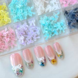Cre8tion Nail Art Accessory Jelly Large Bows 11 - C8 Nail SupplyCre8tion1101-1315N