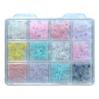 Cre8tion Nail Art Accessory Jelly Large Bows 11 - C8 Nail SupplyCre8tion1101-1315N