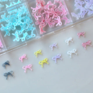 Cre8tion Nail Art Accessory Jelly Small Bows 10 - C8 Nail SupplyCre8tion1101-1314N
